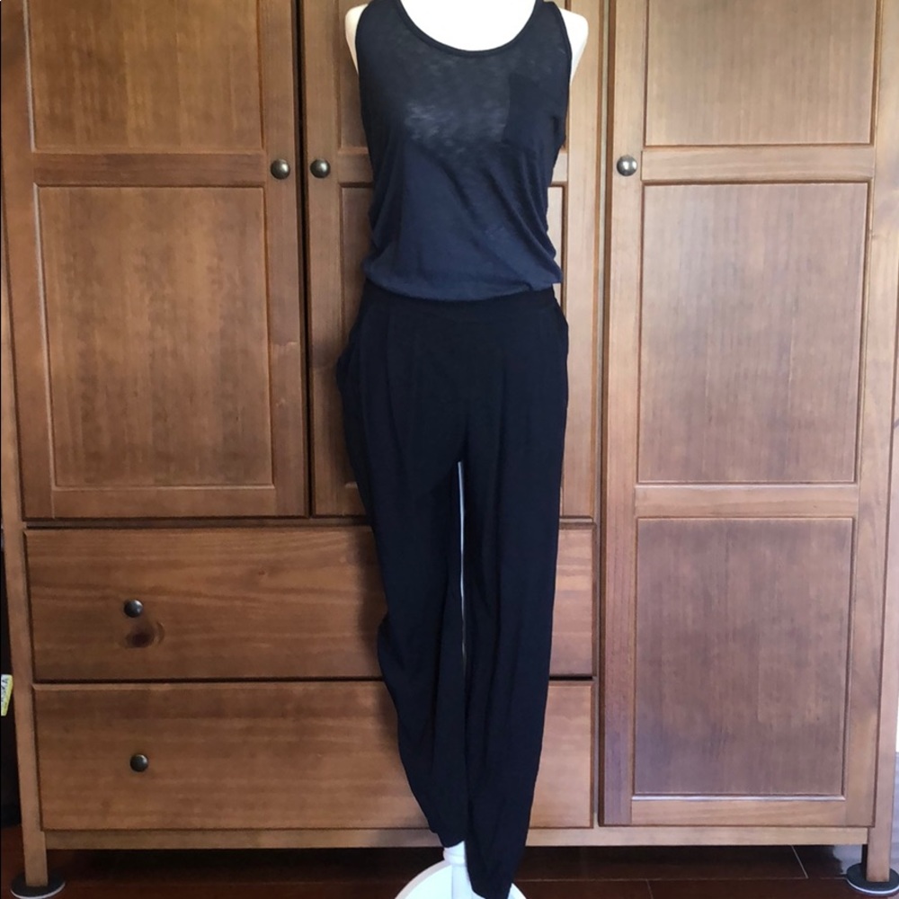 Splendid Navy Jumpsuit Size Small